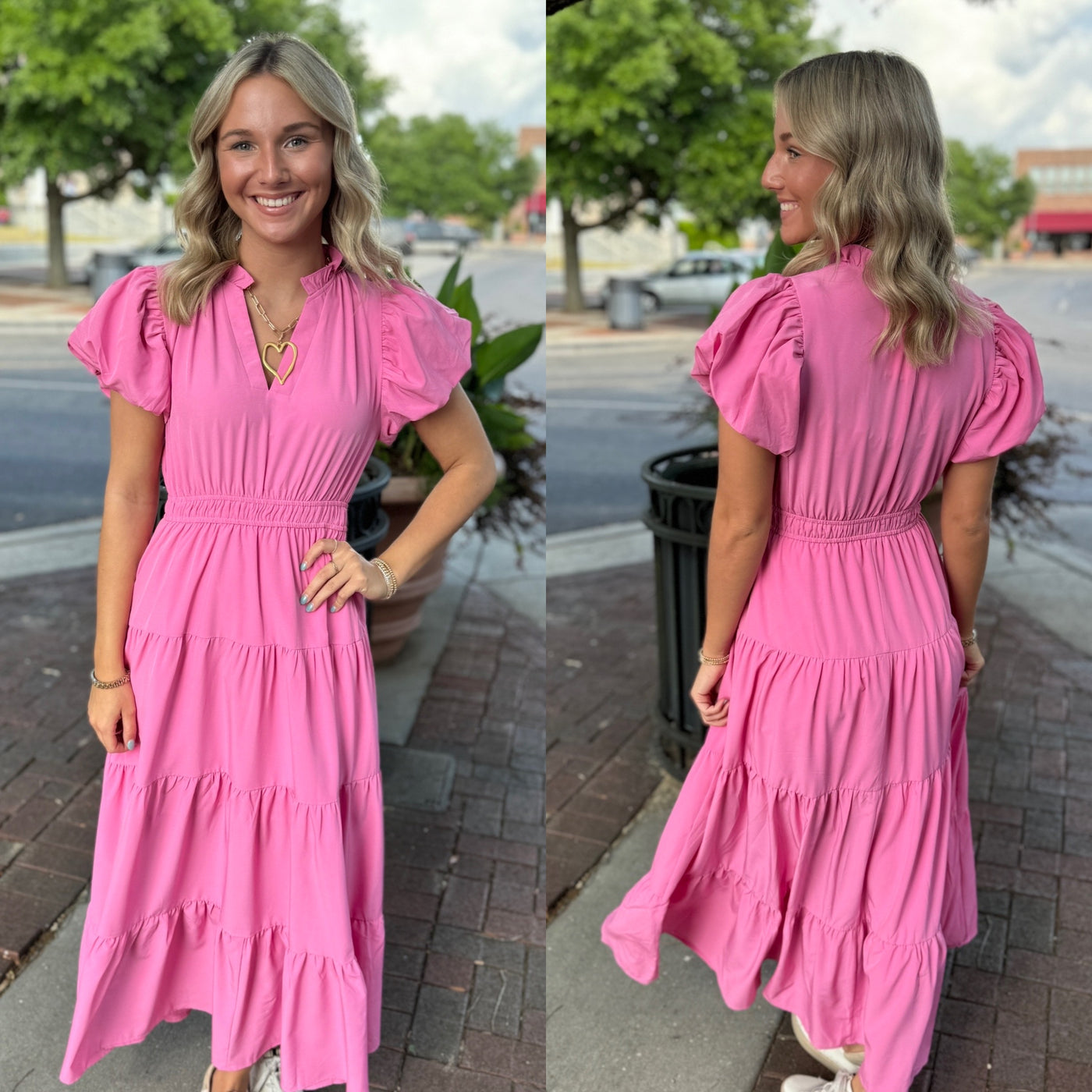 Rosy Pink Maxi