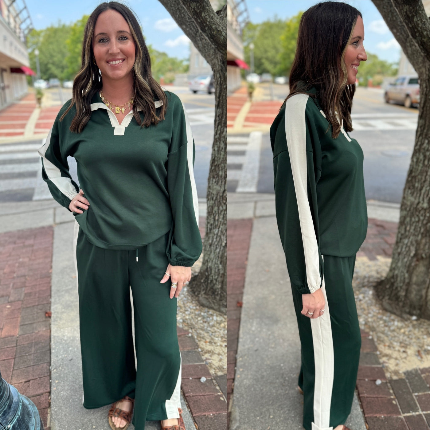 Race Stripe Scuba Lounge Set