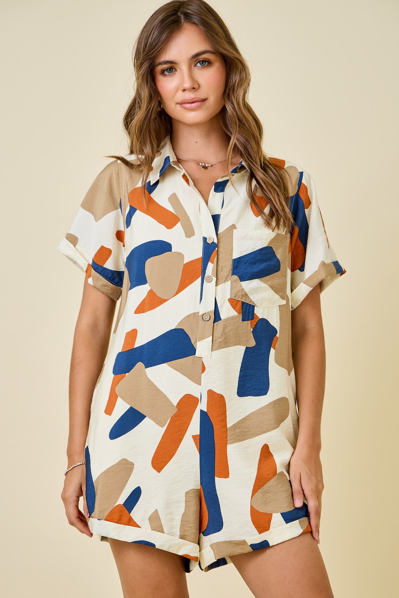 Tailgate Chic Romper