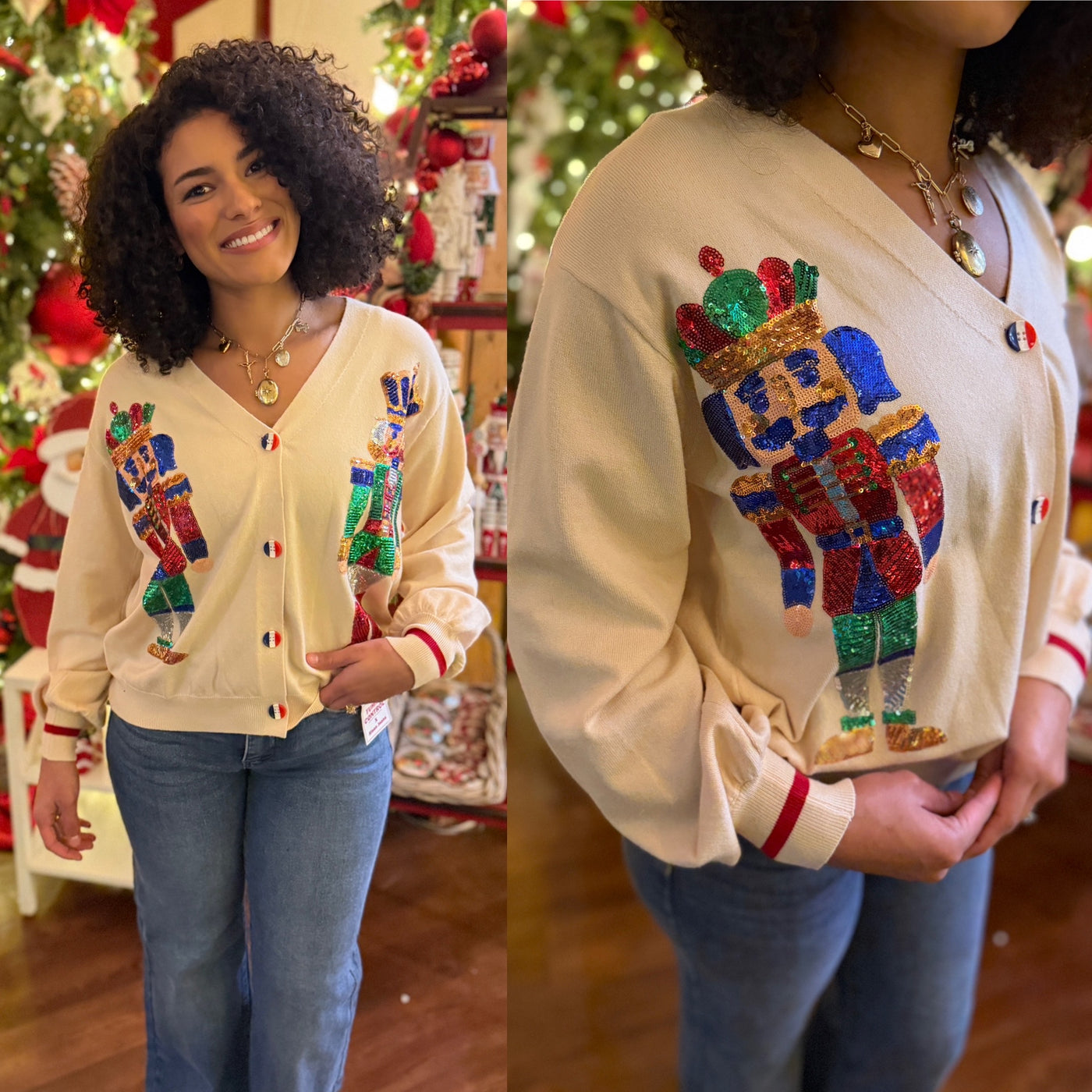 Twinkle Nutcracker Cardigan