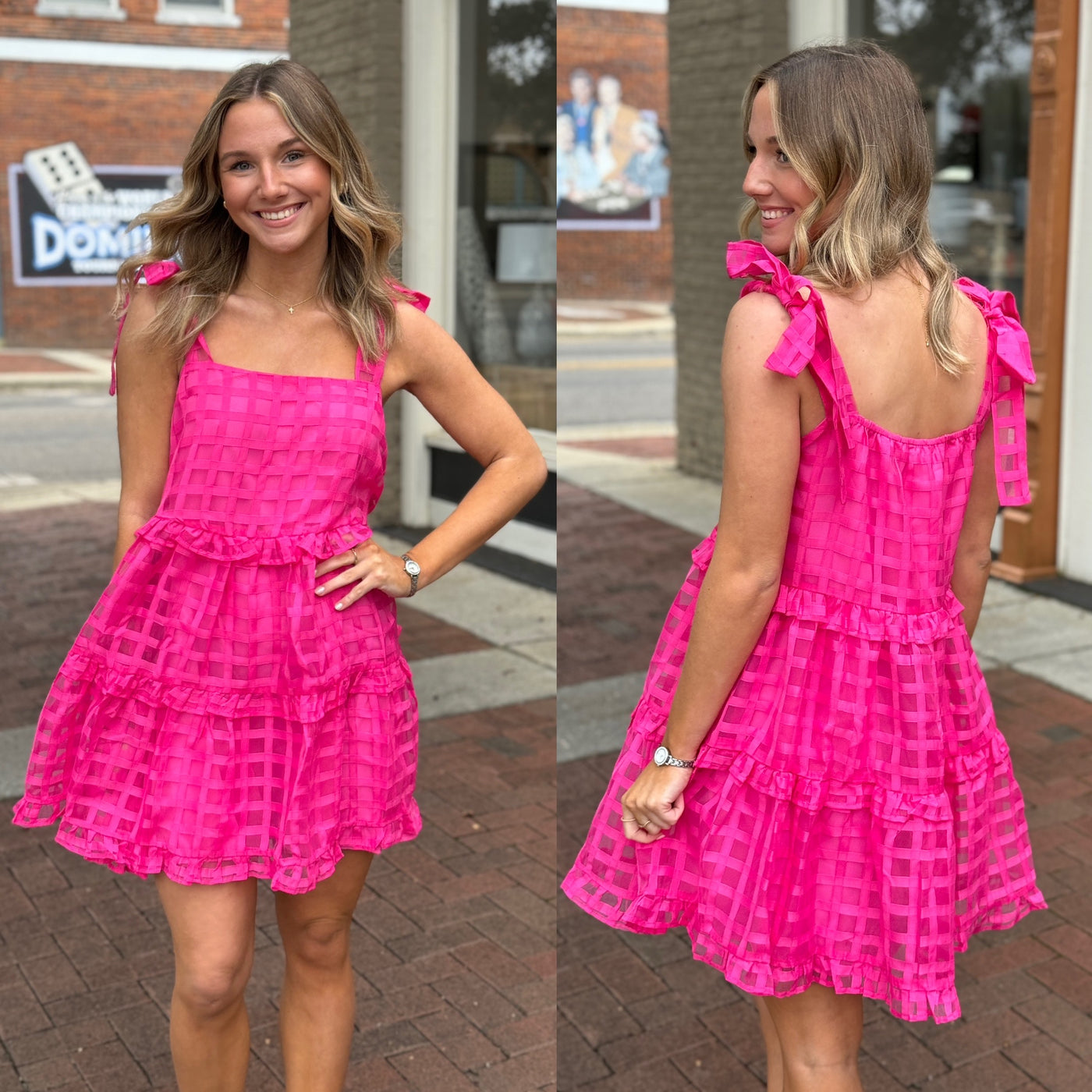 Smile like Sundays Pink Dress