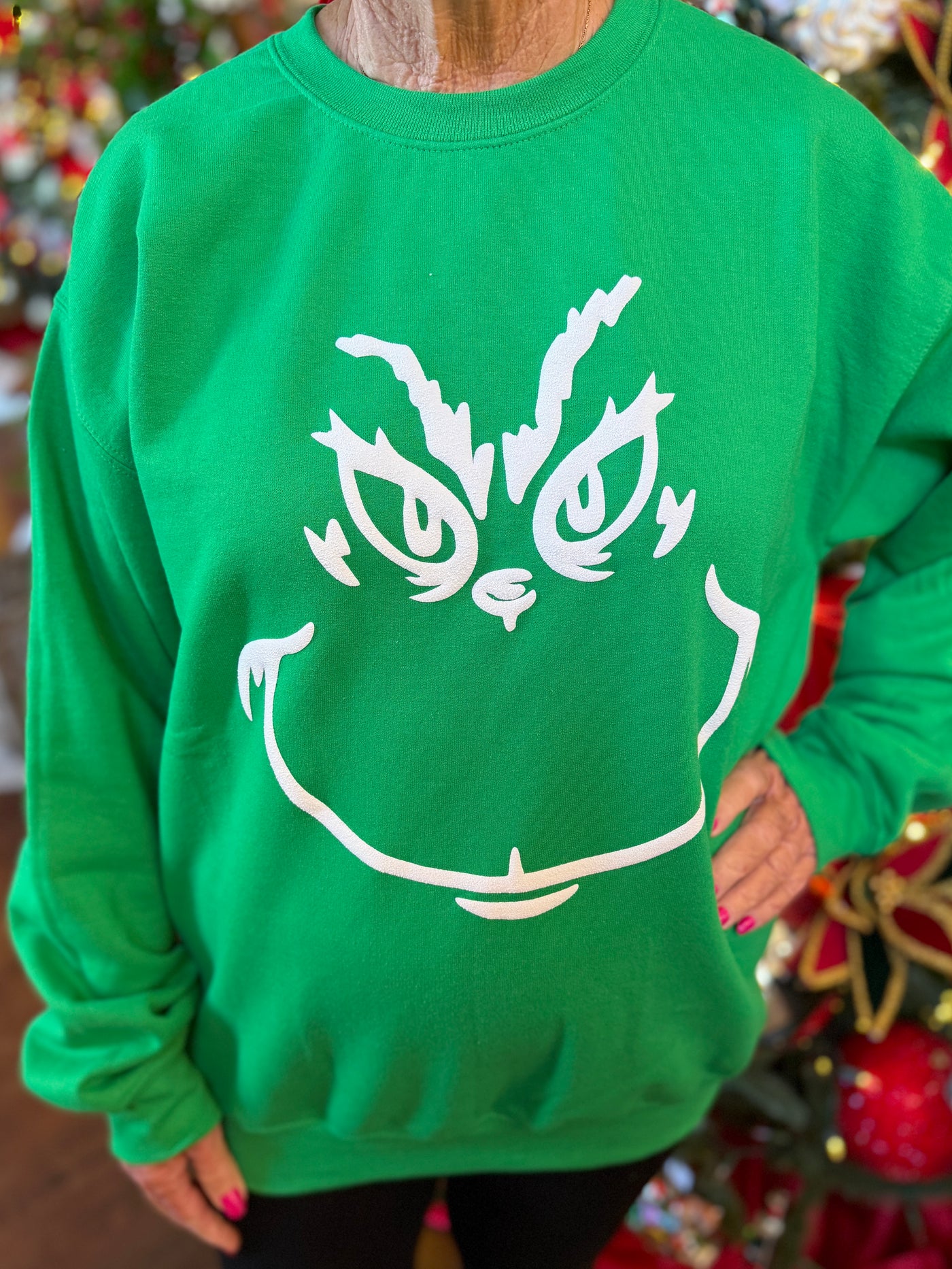 Grinch Graphic Sweatshirt