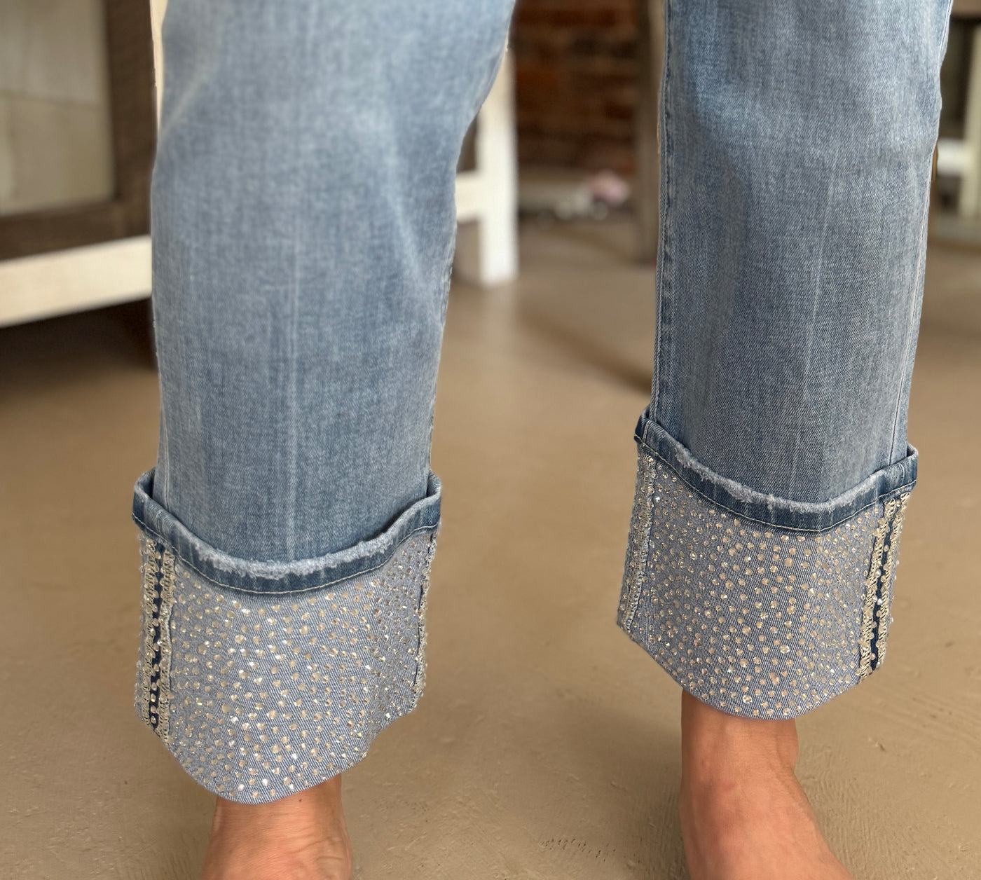 Elegant Serenity Cuff Jean