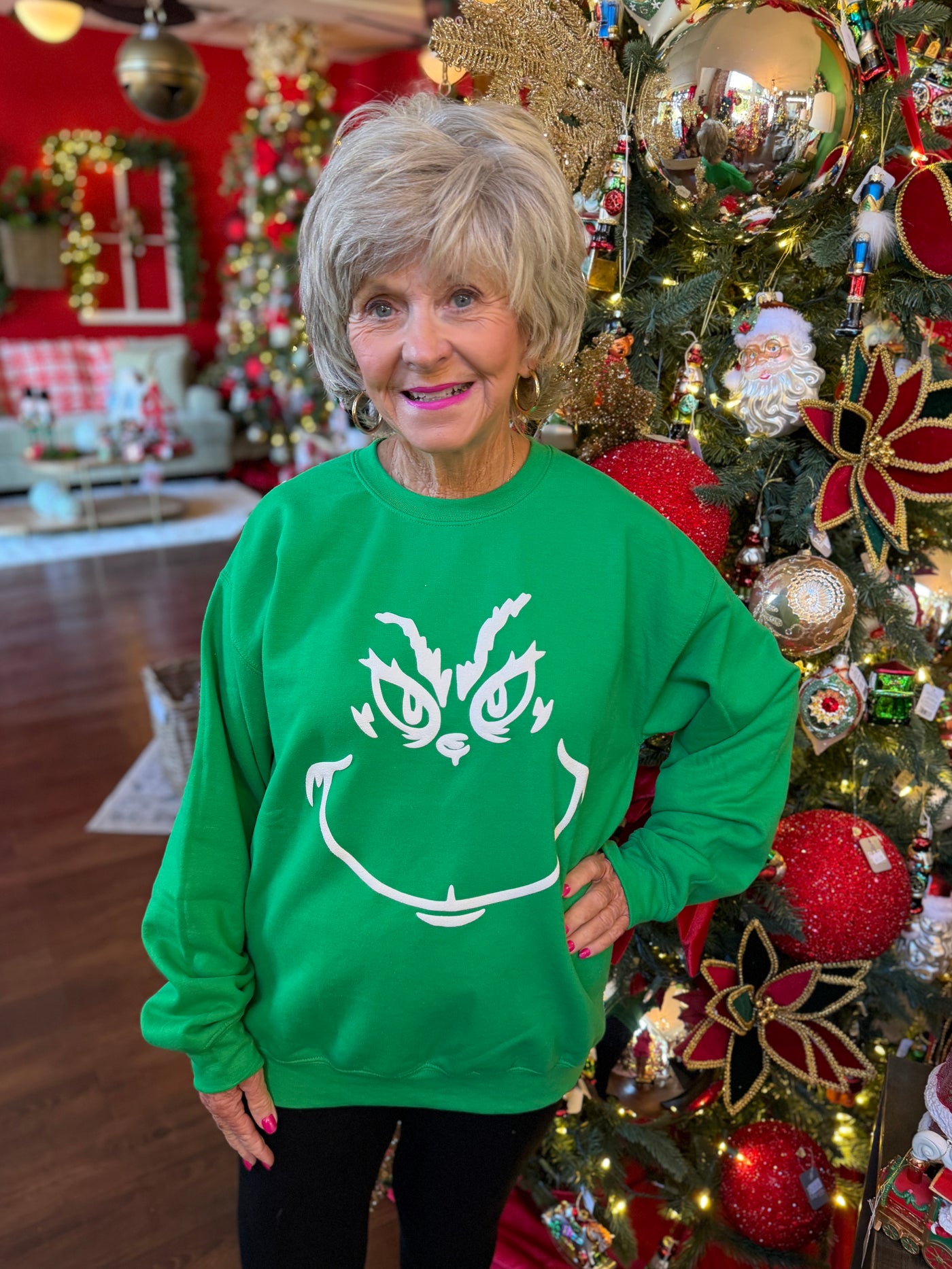 Grinch Graphic Sweatshirt