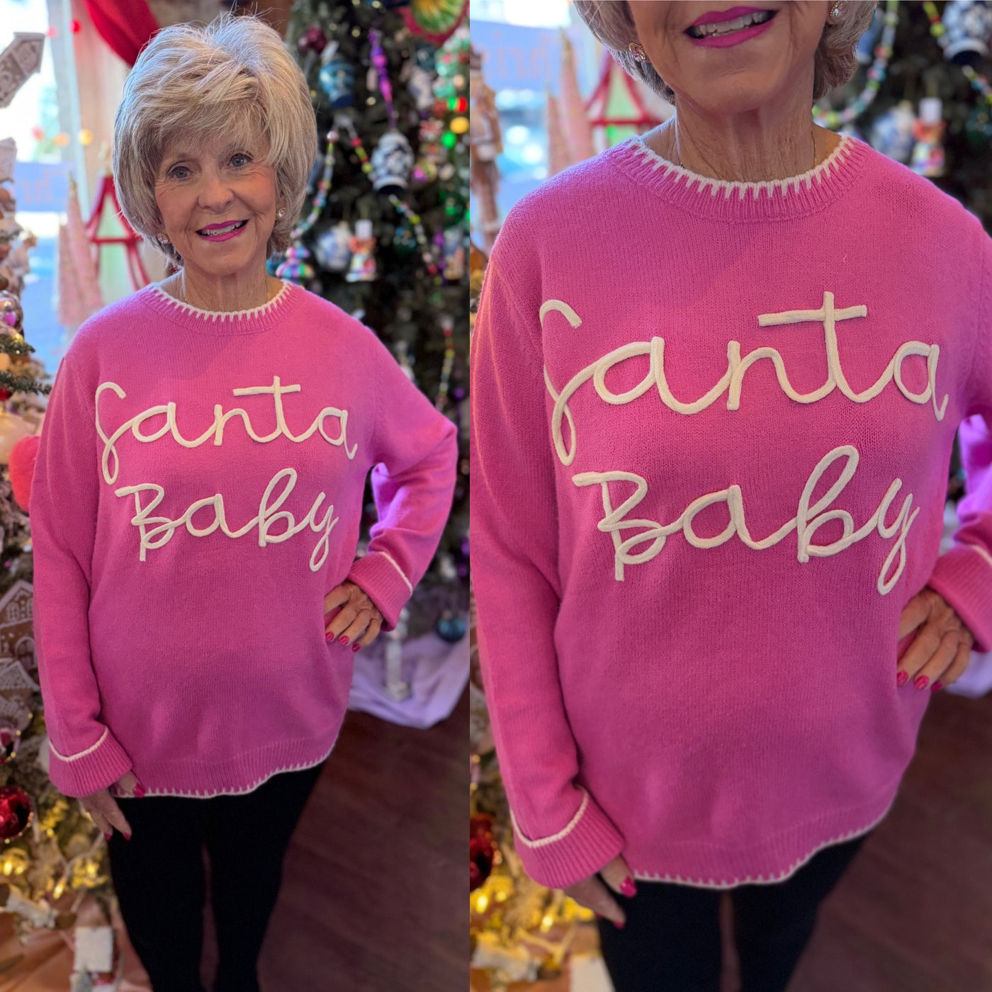 Santa Baby Sweater