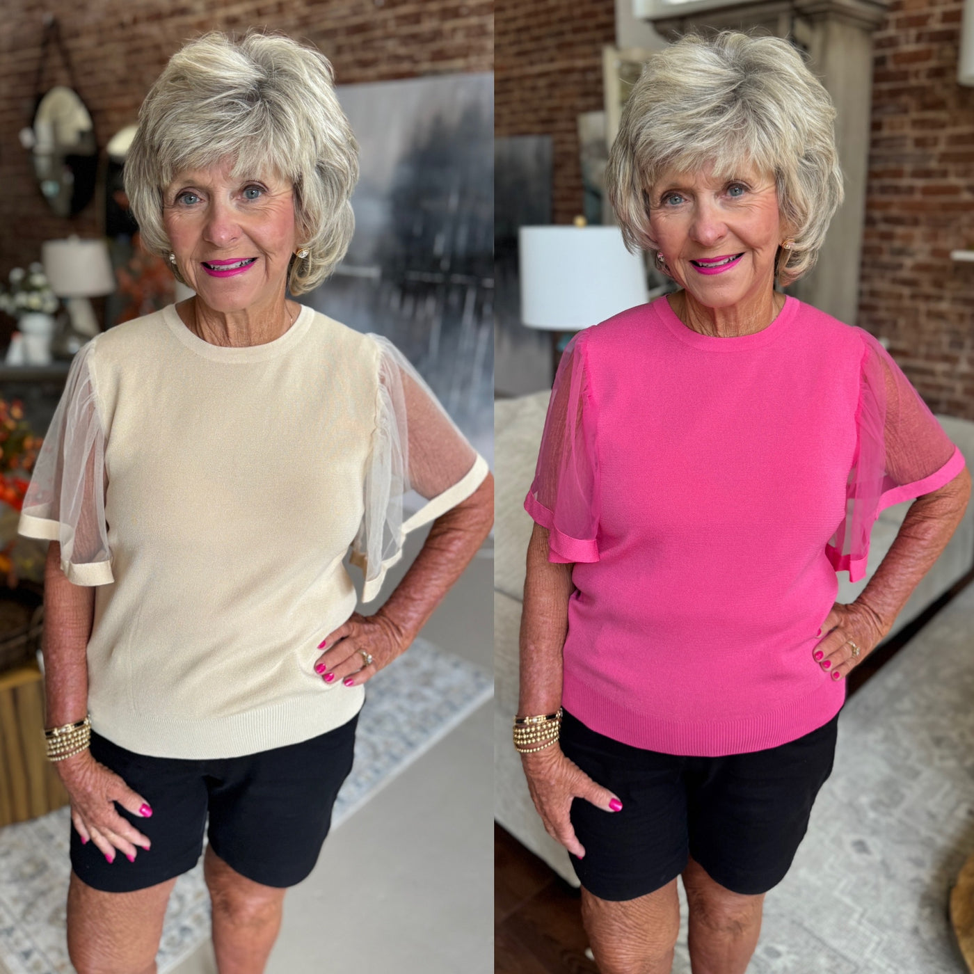 Floucey Sleeve Blouse