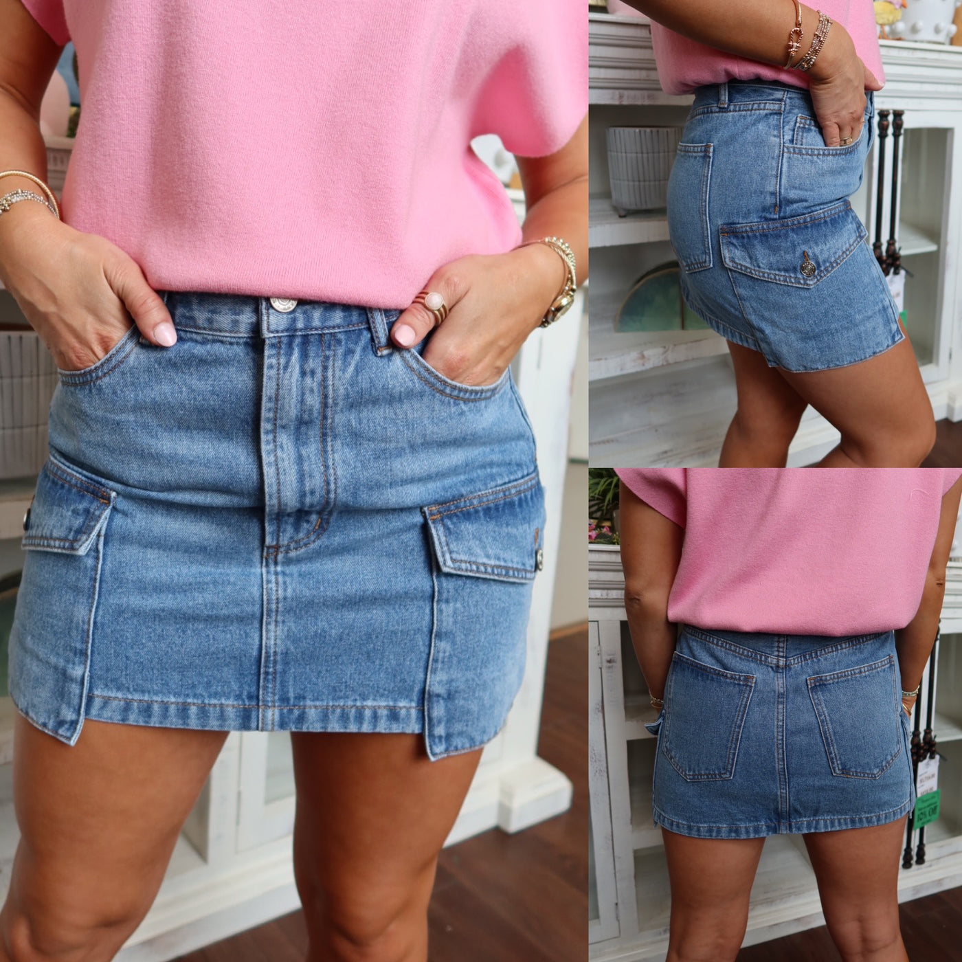 Cargo Pocket Skirt