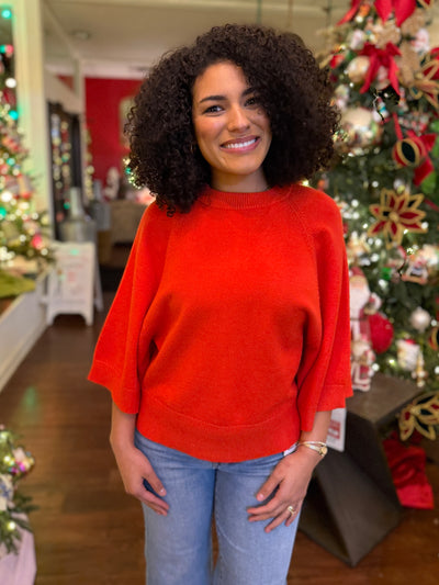 Drop Shoulder Sweater