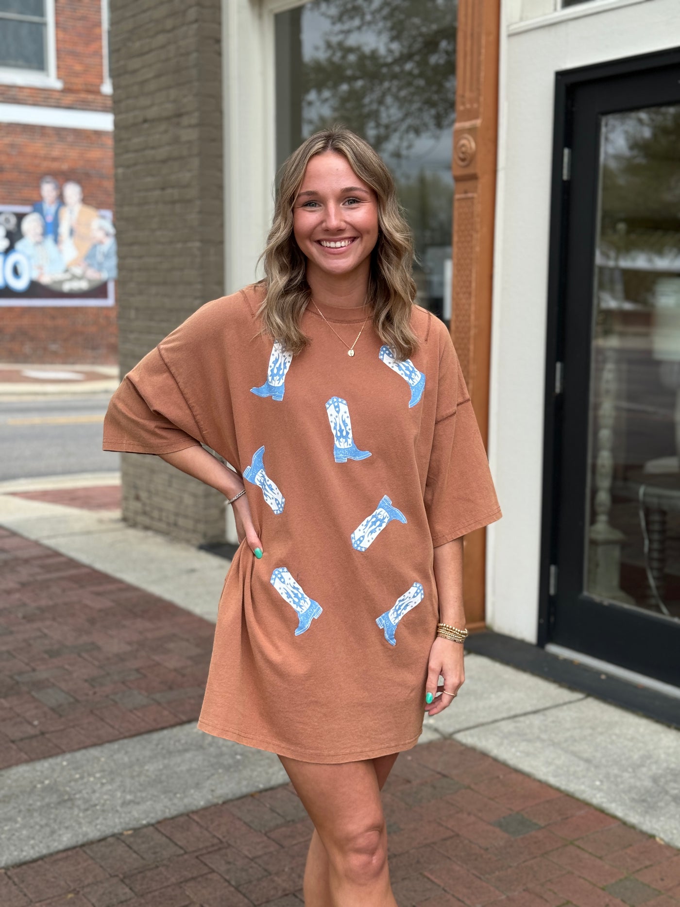 Oversized Boot Graphic Tee