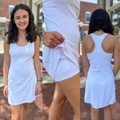 Tennis Dress with Built in Shorts