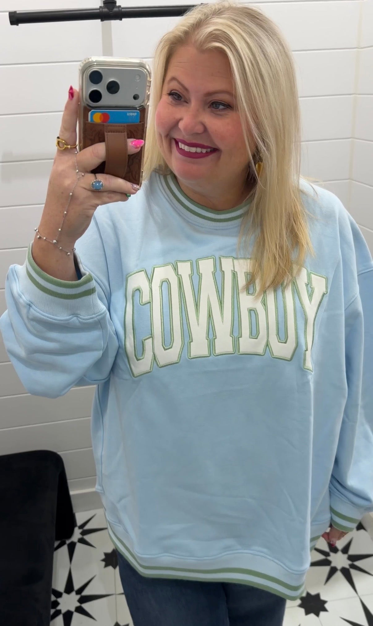 Vintage Cowboy Crewneck