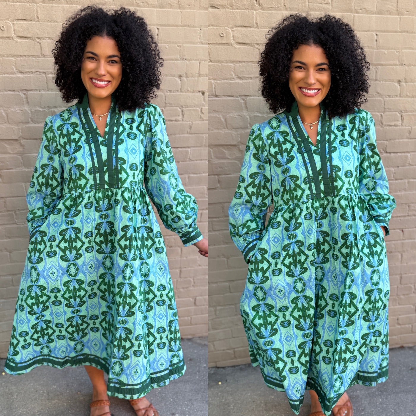 Botanical Breeze Midi