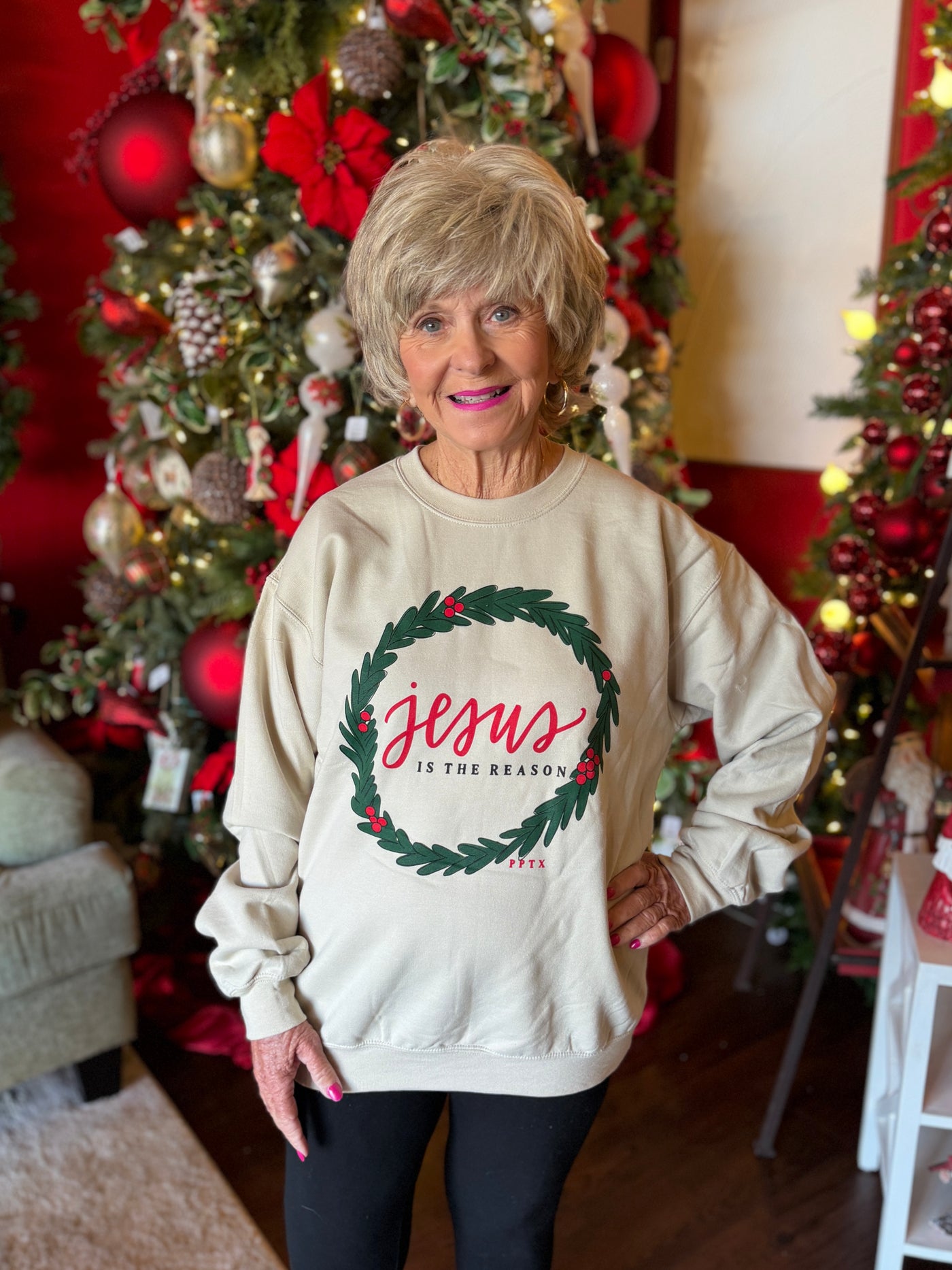 Jesus is the Reason Crew Neck