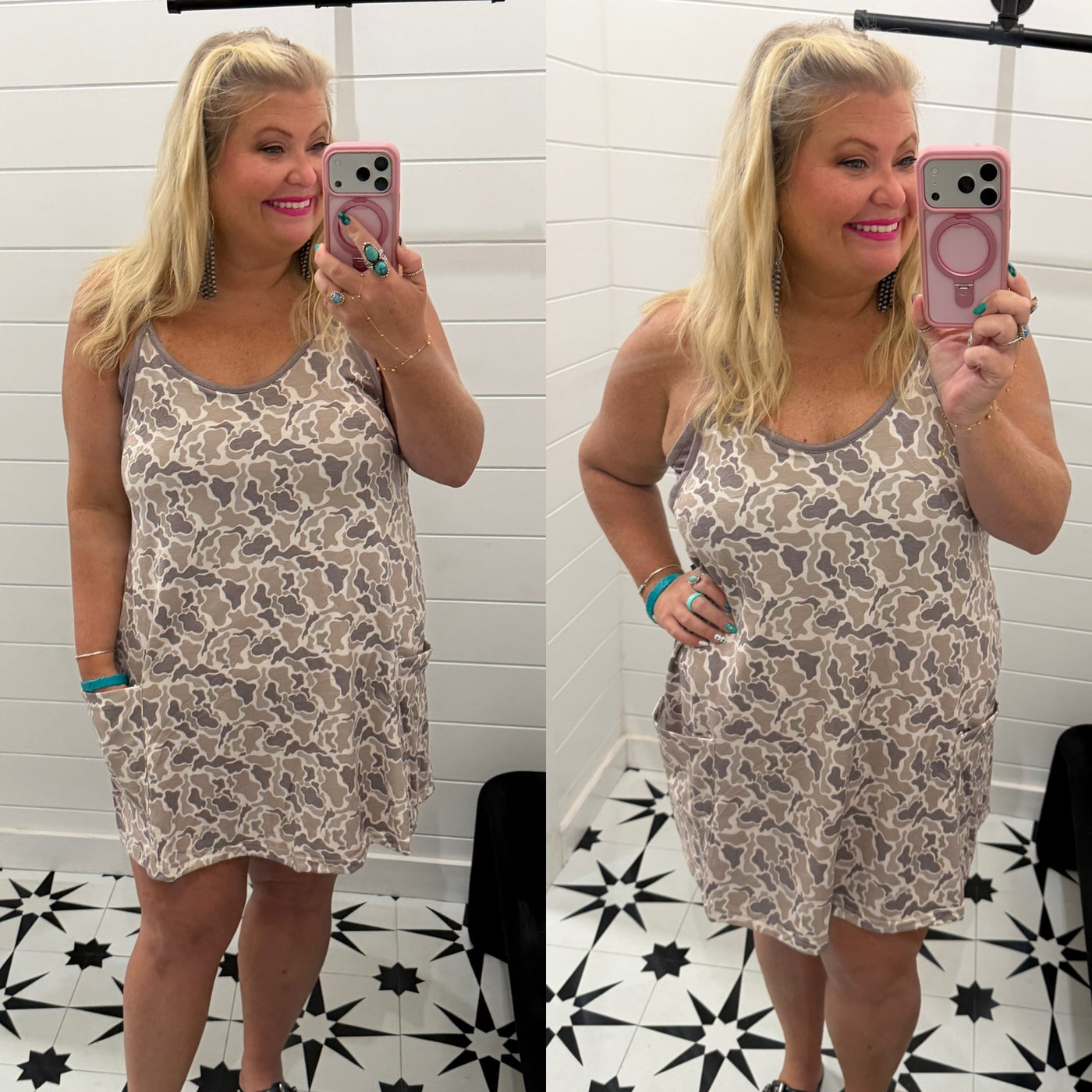 Duck Camo Tank Dress