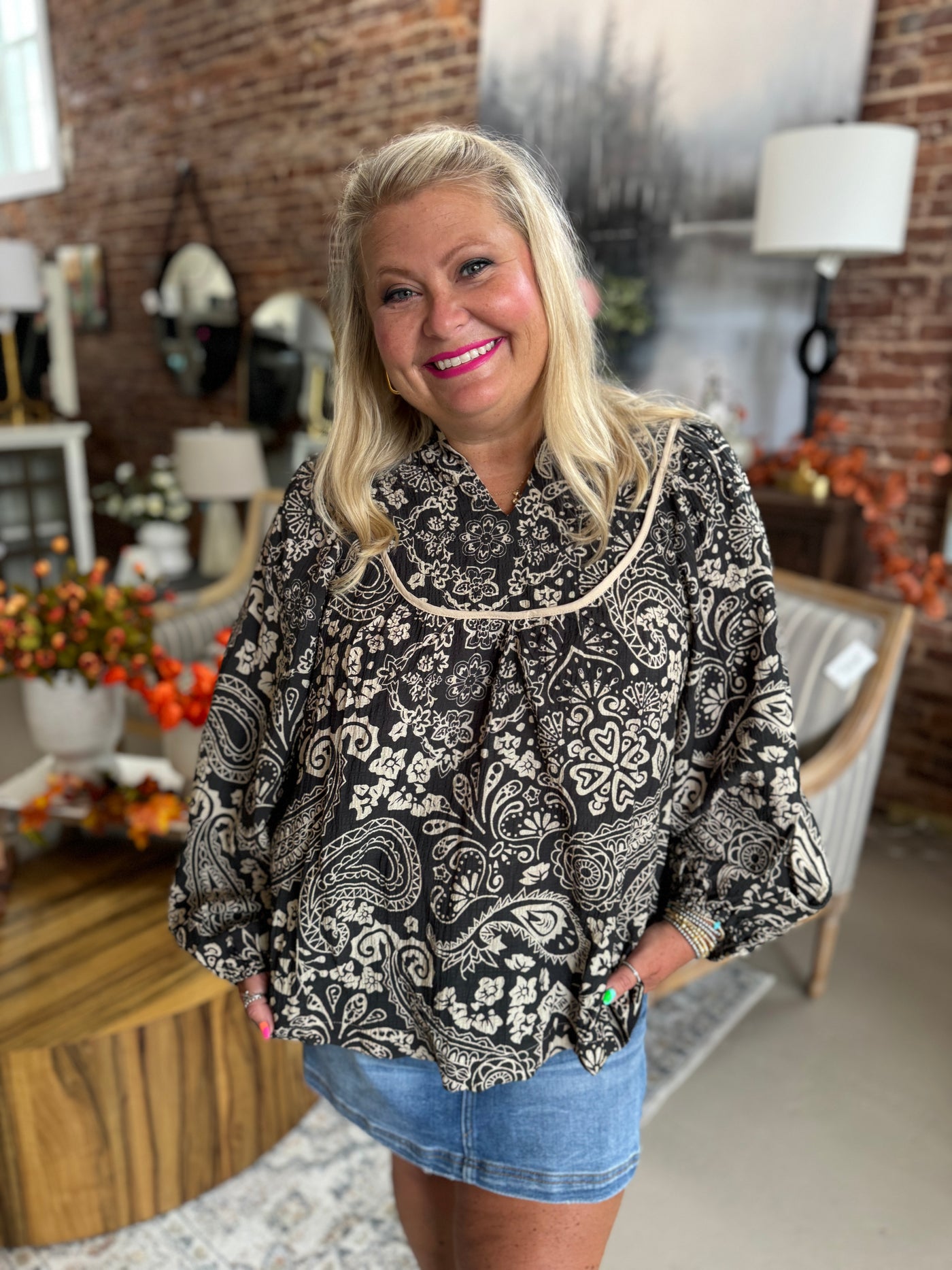 Moonlit Night Blouse