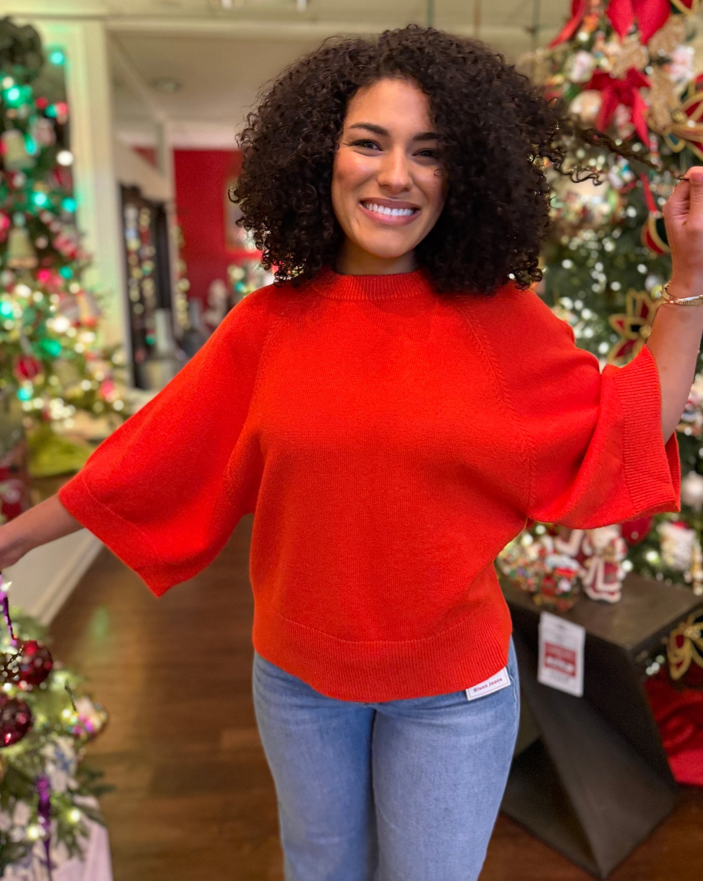 Drop Shoulder Sweater