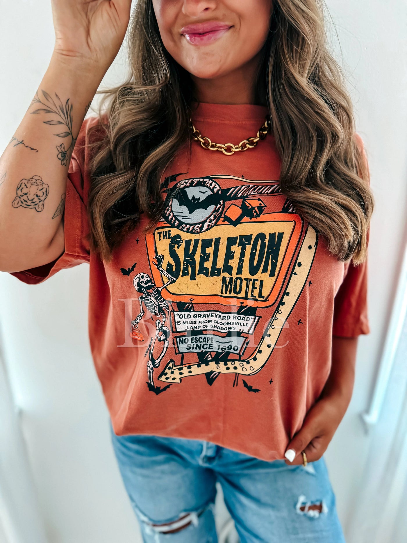 Skeleton Motel Graphic
