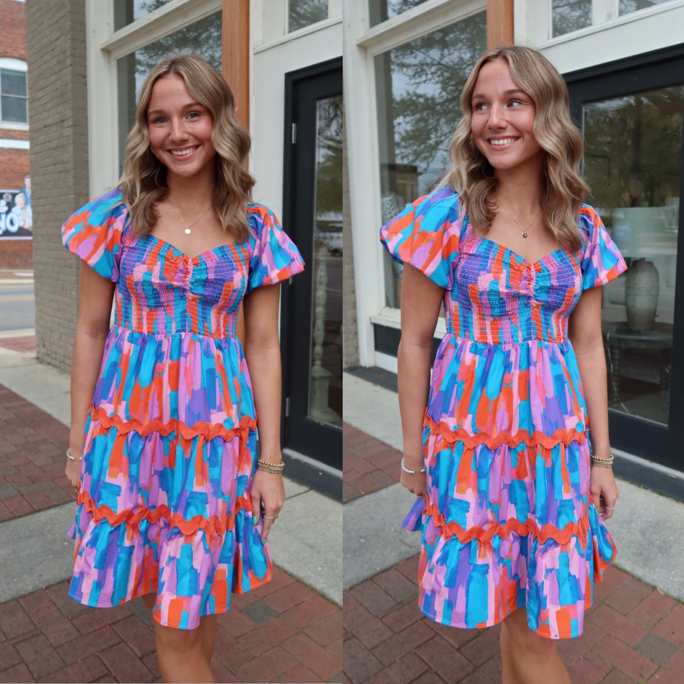 Comes in Waves Dress