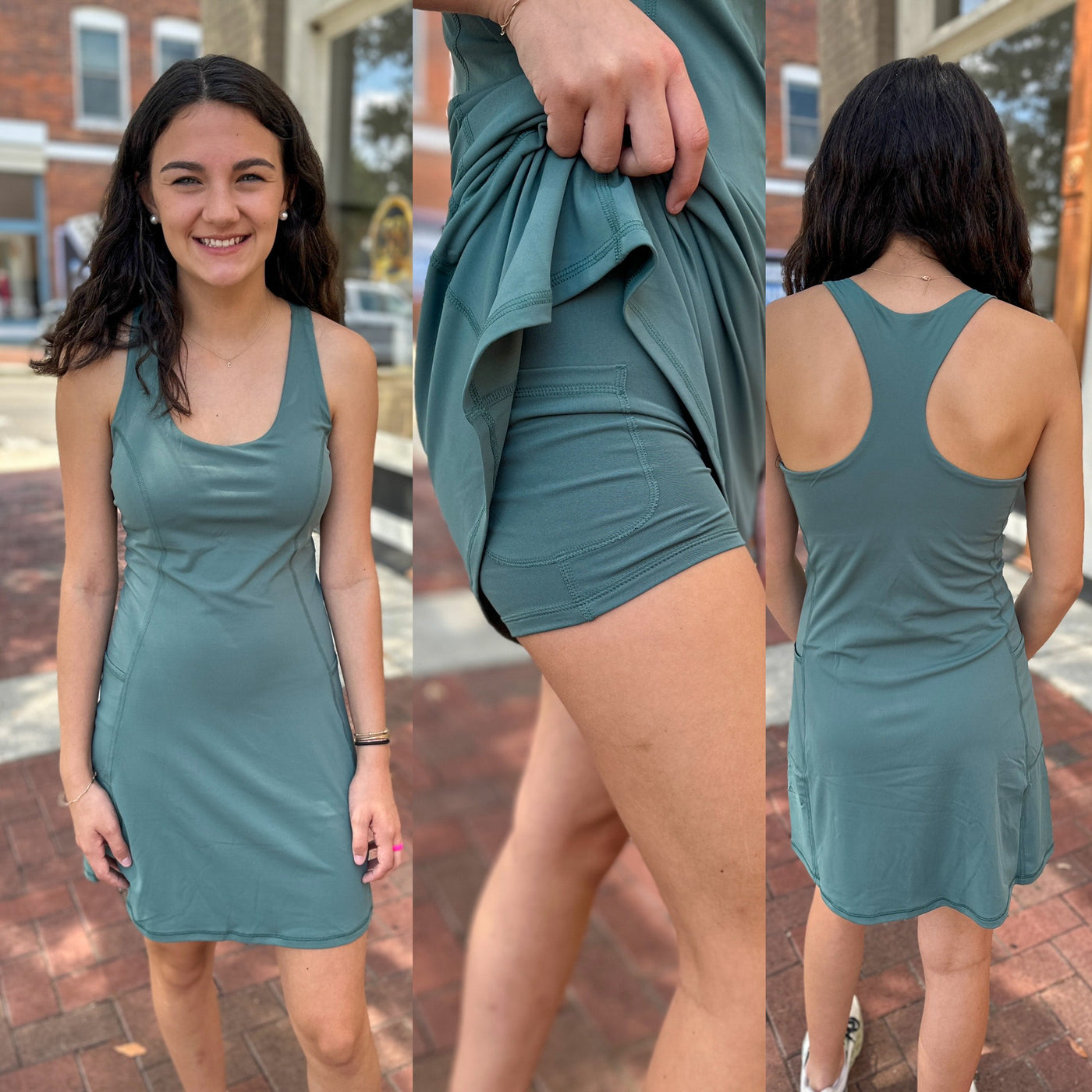 Tennis Dress with Built in Shorts