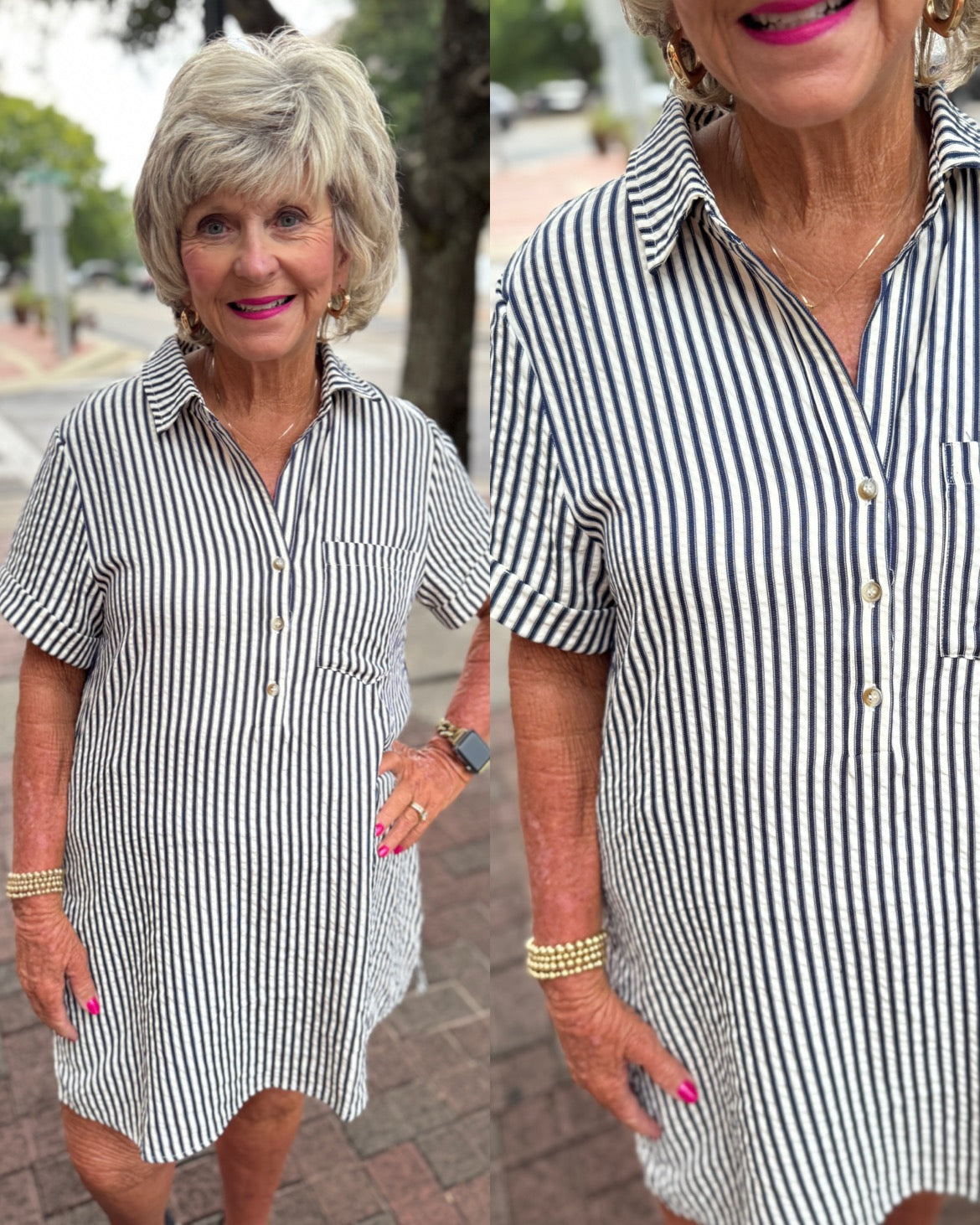 The Easy Way Shirt Dress