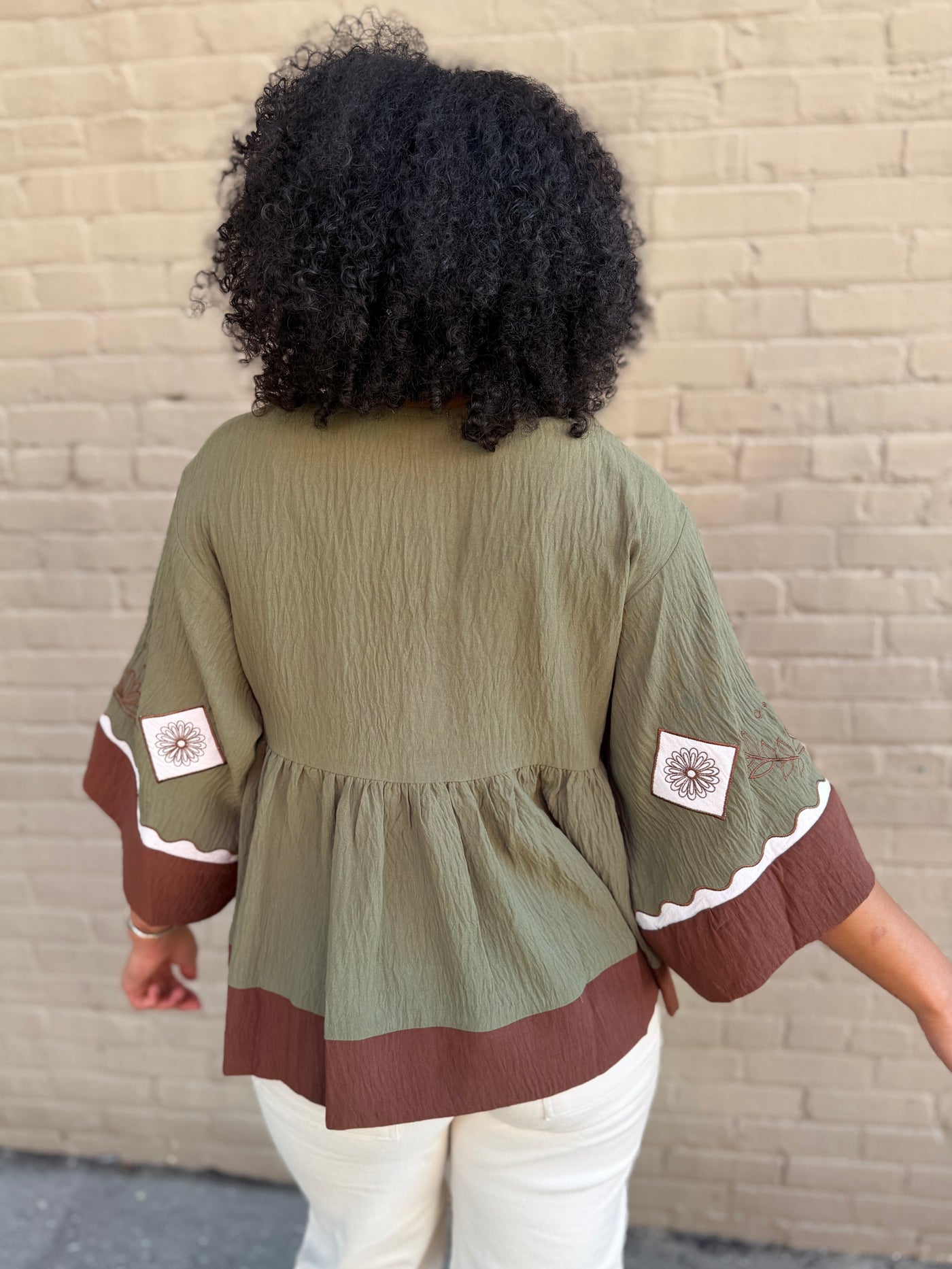 Boho Dreams Babydoll Top