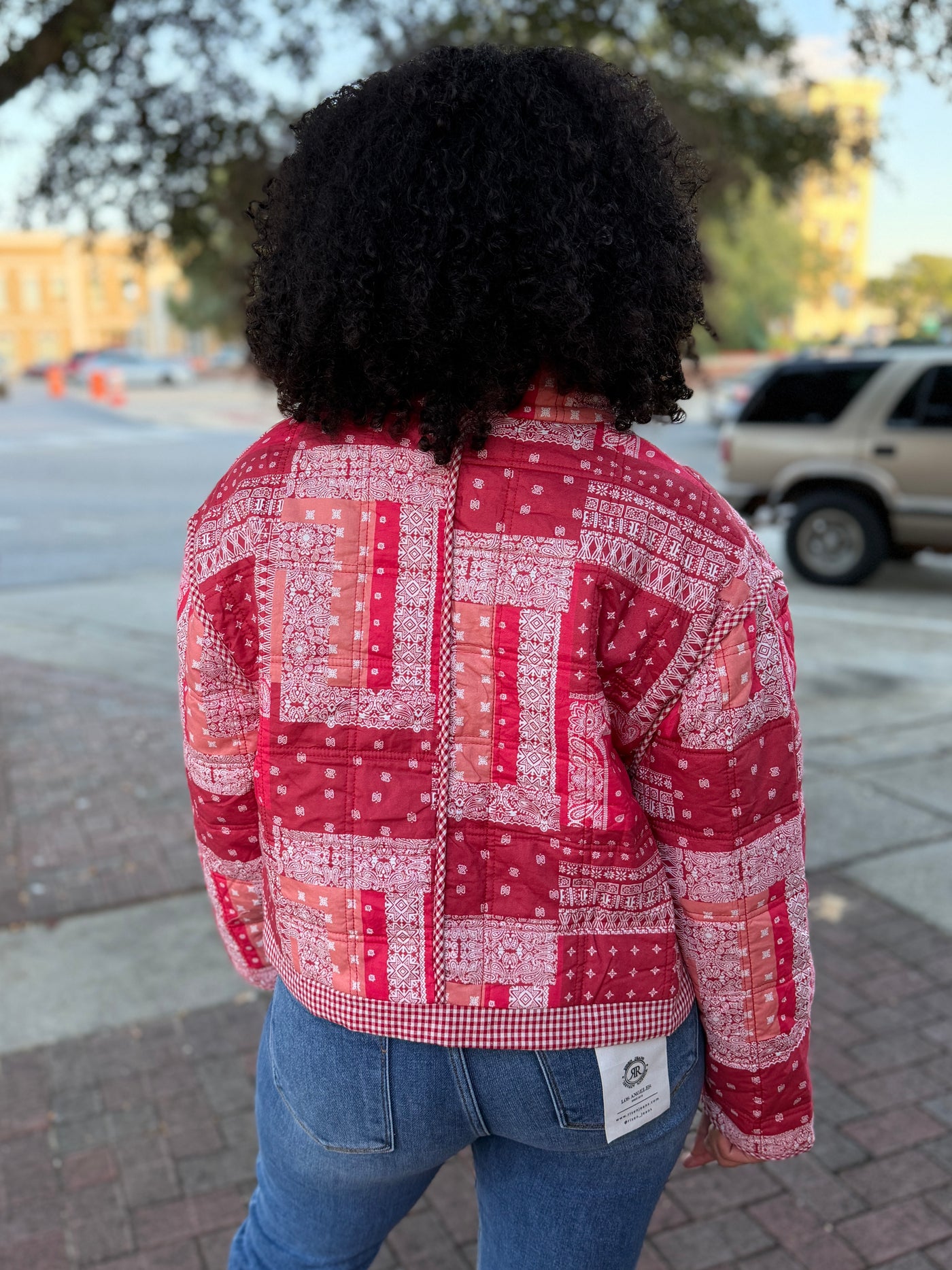 Red Bandana Jacket