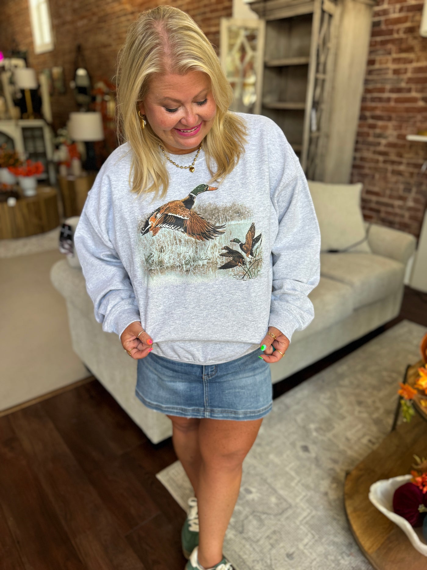 Vintage Duck Sweatshirt