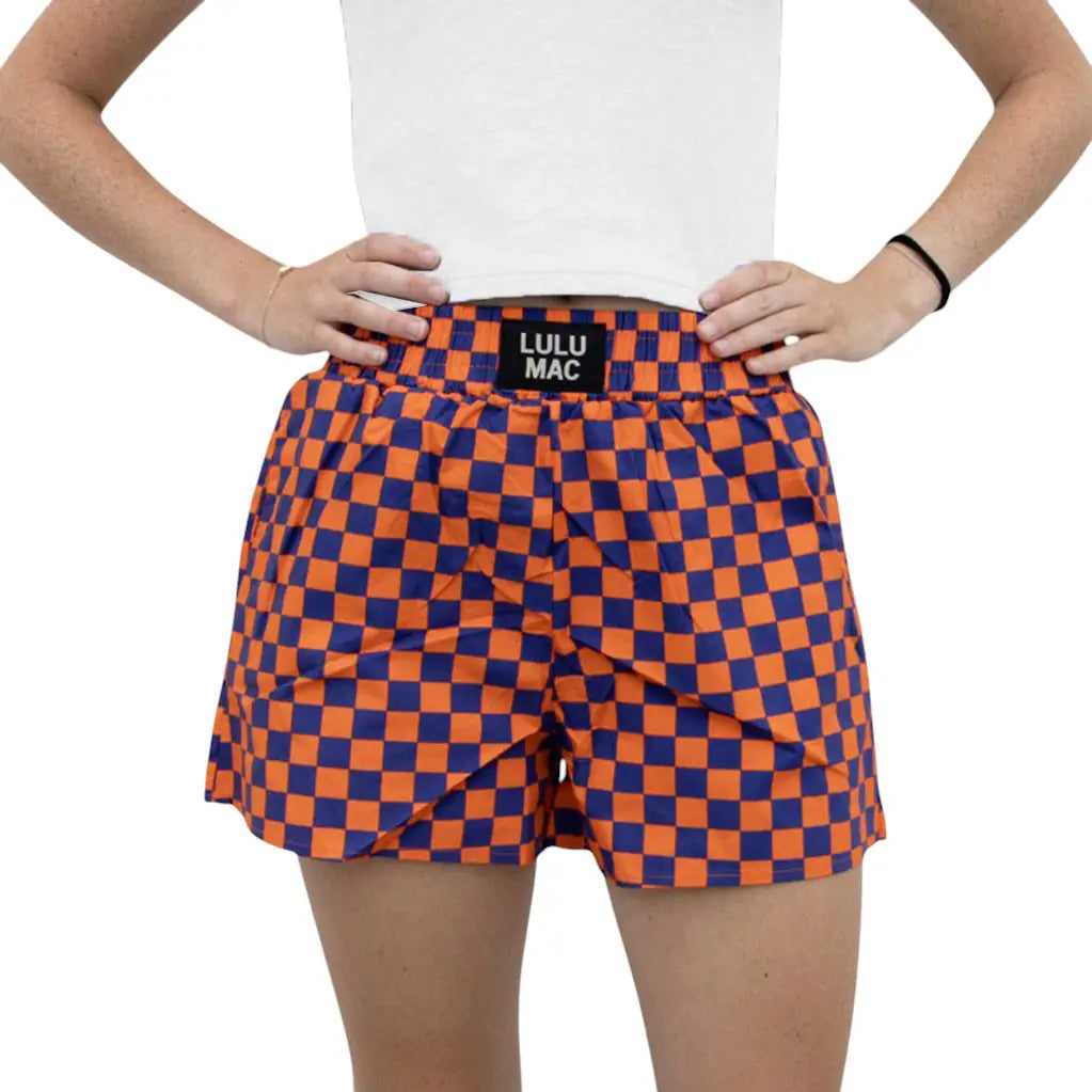 LULU MAC CHECKERED BOXER