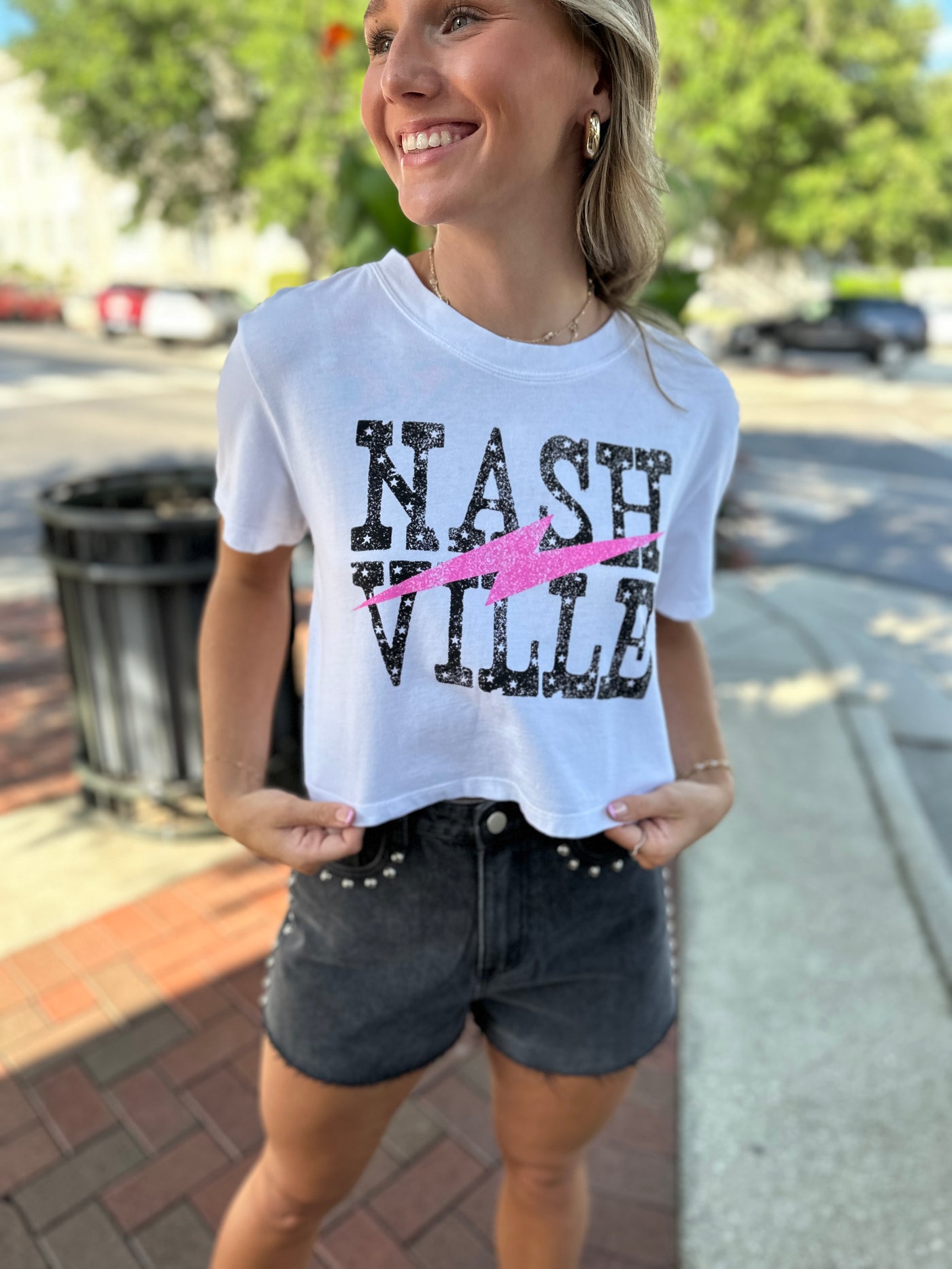 Nashville Cropped Tee