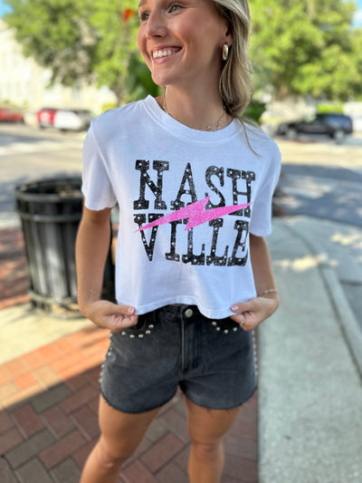 Nashville Cropped Tee