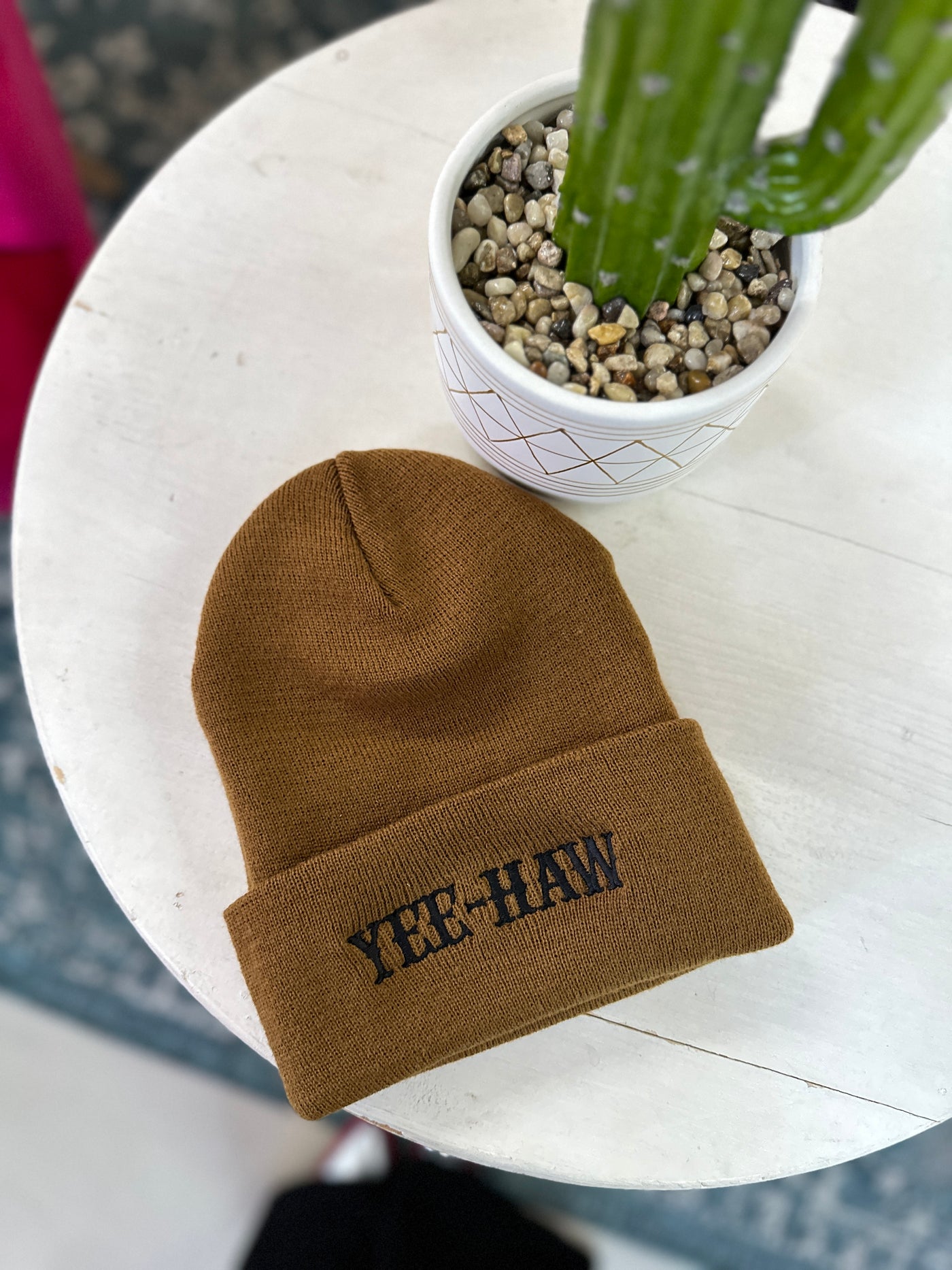 Yeehaw Embroidered Beanie